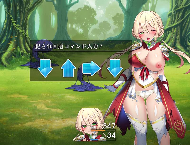 【戦闘エロ】性騎士物語 ～少女に迫る淫欲貴族～ 体験版まとめ