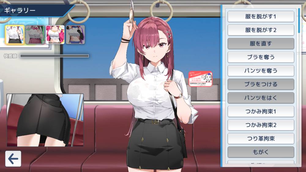 【痴漢ゲー】囮痴○捜査官リナ 感想レビュー