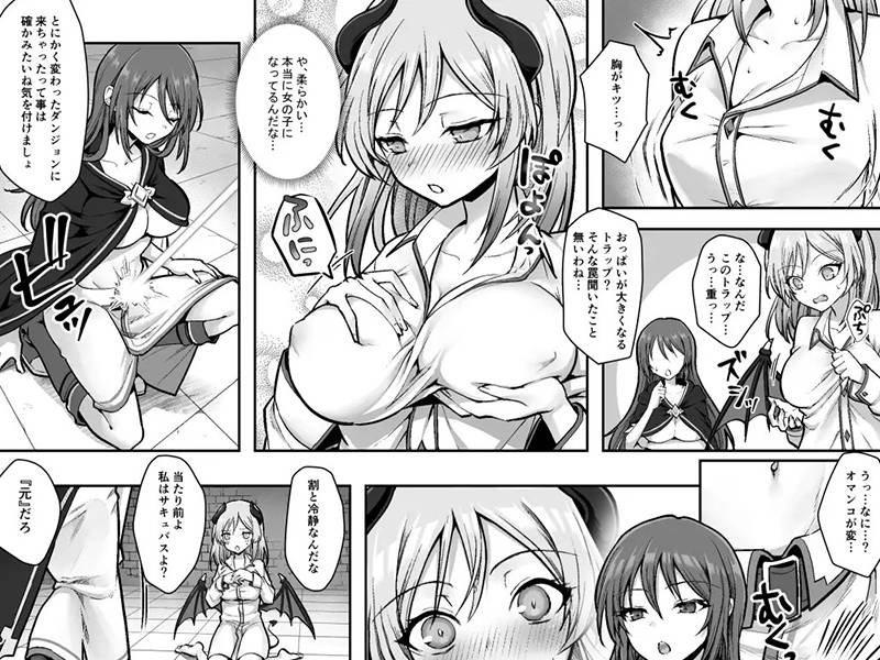 【ふたなり】種族変更の罠で人間剣士♂が♀サキュバスに！ 感想レビュー