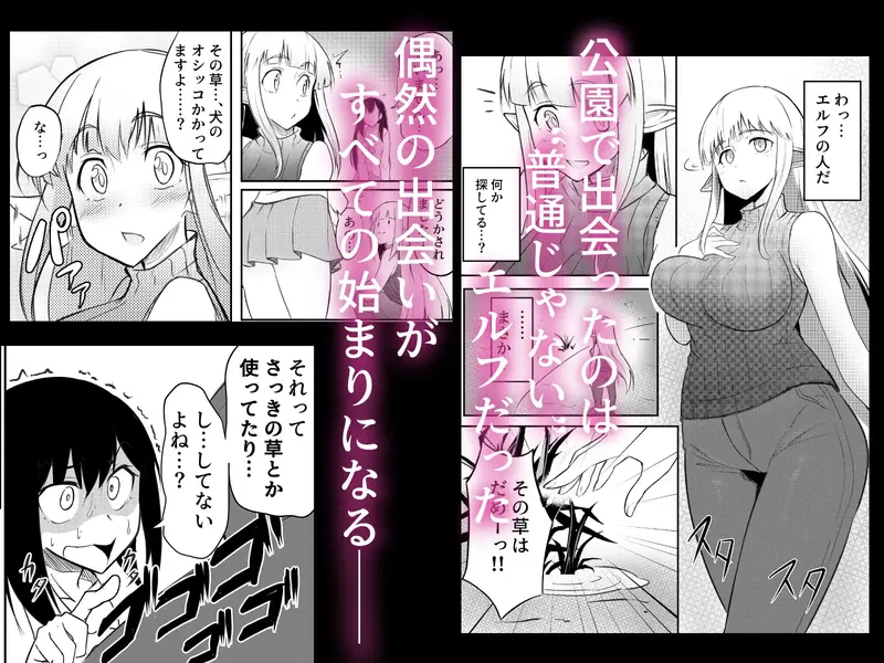 【ふたなり】エルフにふたなりにされて振り回されるJKの百合の話 感想レビュー