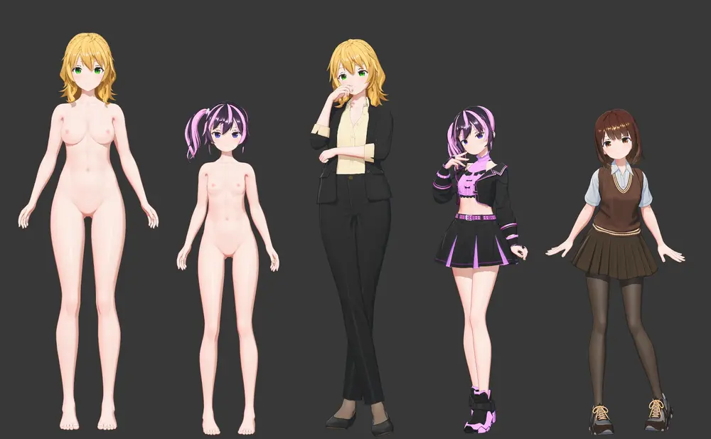 【その他】ハニカムとアイコミで多分使えるキャラクリレシピ