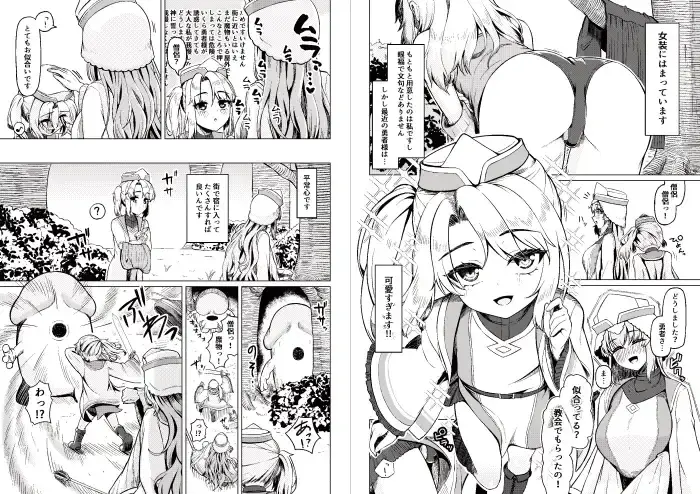 【ふたなり】女装ショタ勇者とふたなり僧侶 感想レビュー