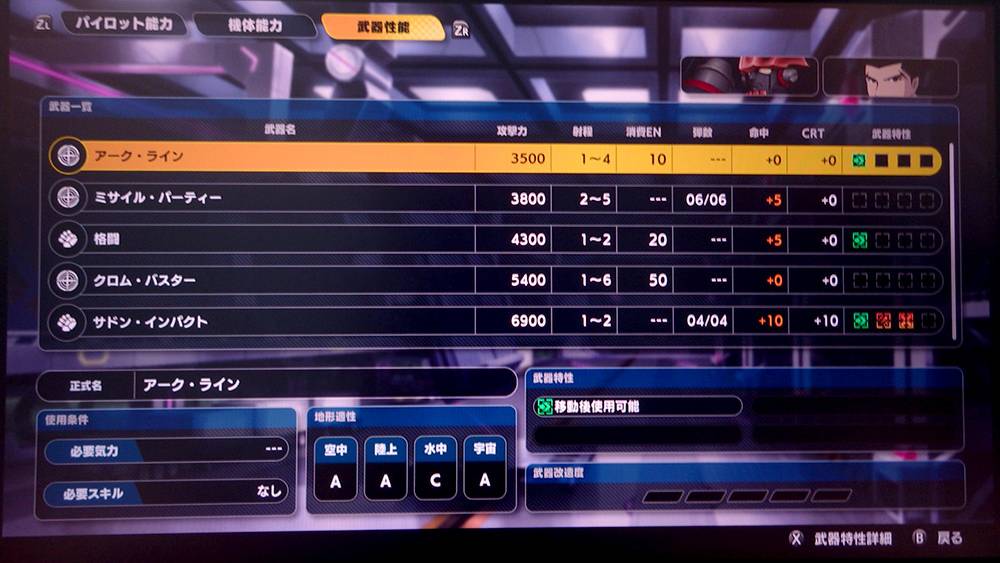 【ビッグオー】スパロボYのビッグオー 機体性能